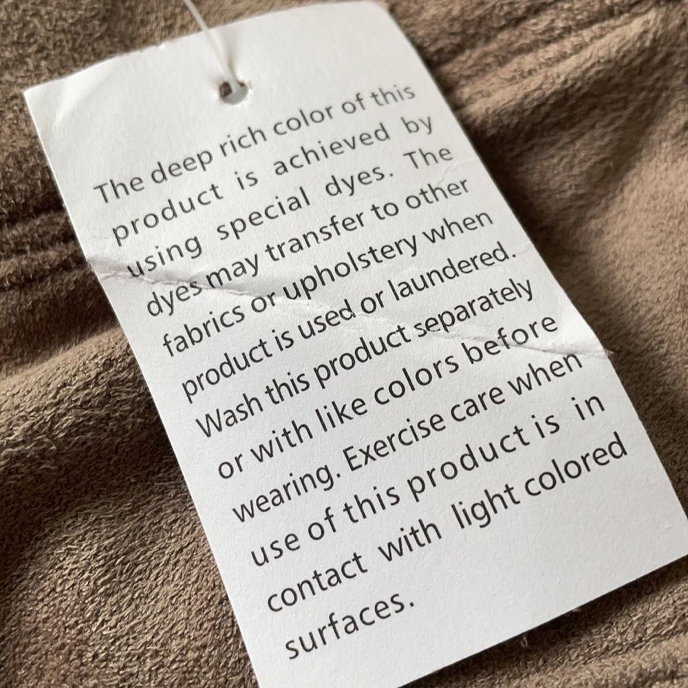 NWOT Altar’d State Suede-Like Skinny Pants - Picture 5 of 12